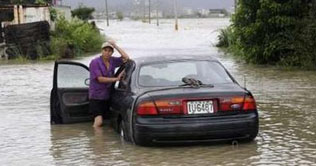 Typhoon Parma halts life, traffic blocked in Taiwan